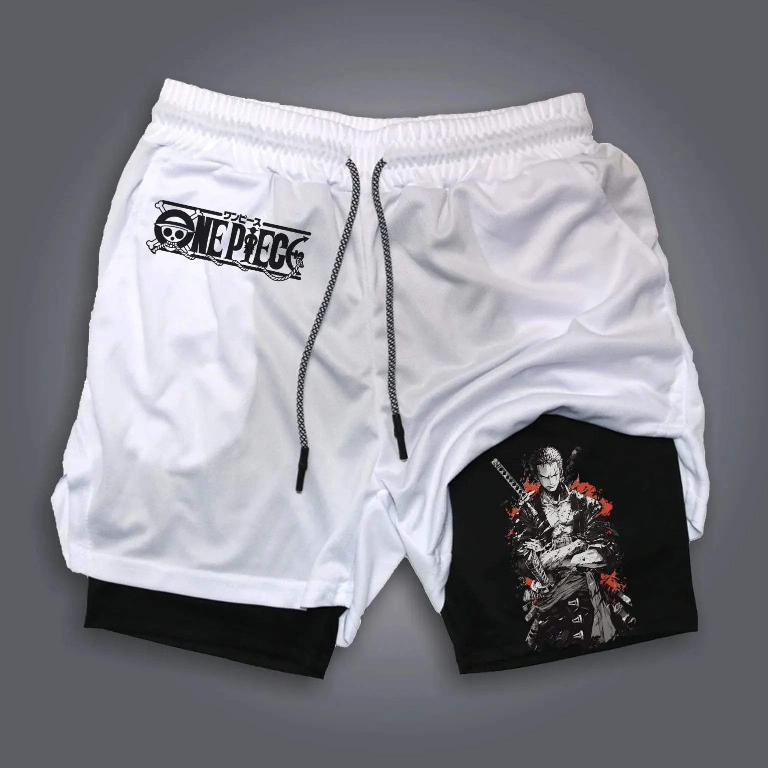 Men'S Shoes Good For Running - One Piece Anime Mens Gym Shorts