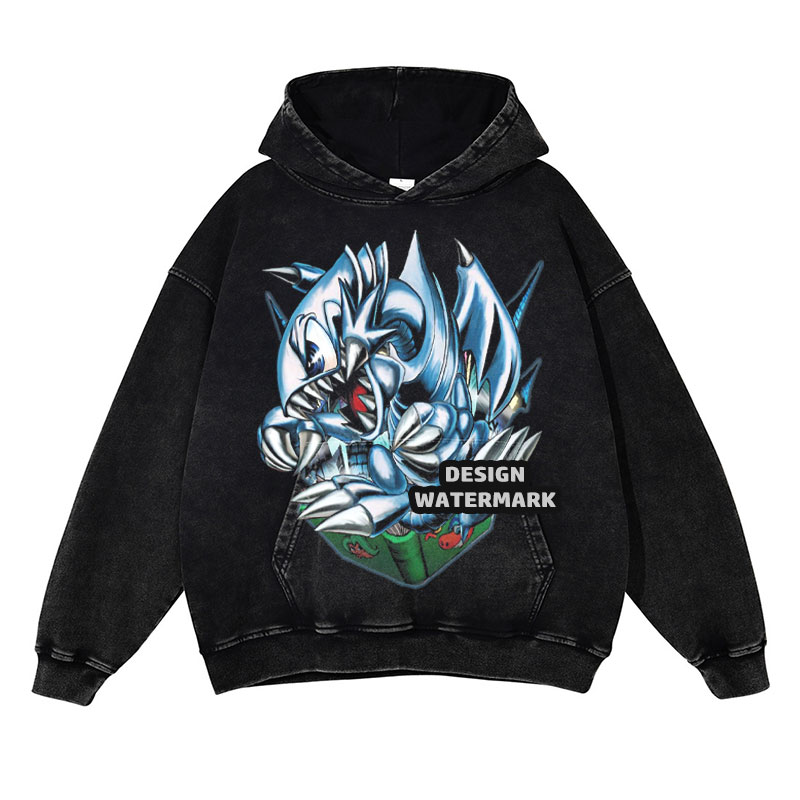 Yu Gi Oh Hoodies Blue Eyes Dra - Men Shoes Xxl recension och pris