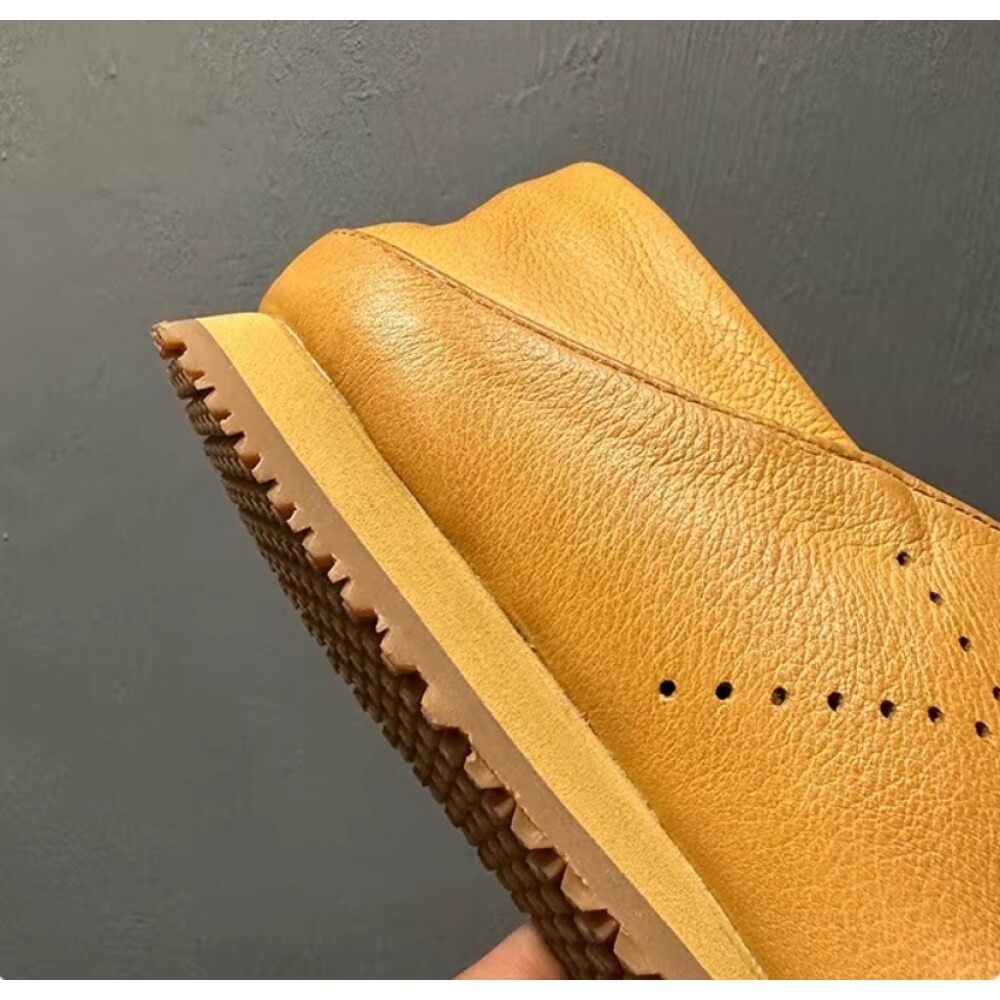 Handcrafted Tan Leather Brogue - Men'S Shoes Brogues recension och pris