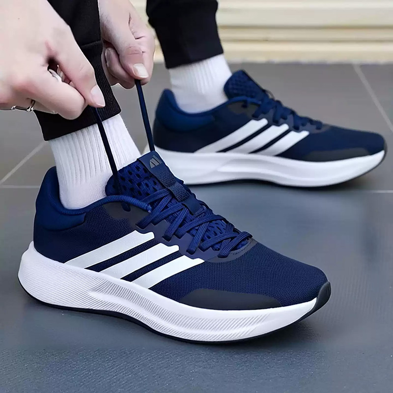 Adidas Navy Blue Three Stripes - Men Shoes Jd recension och pris
