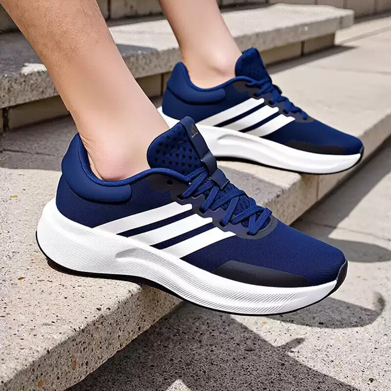 Adidas Navy Blue Three Stripes - Men Shoes Jd recension och pris