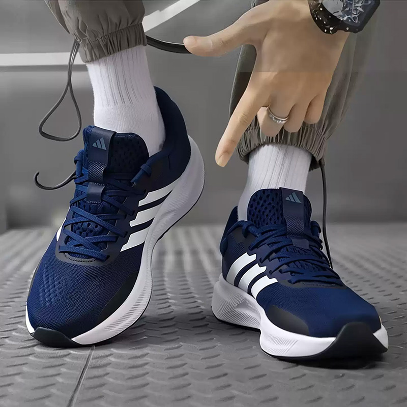 Adidas Navy Blue Three Stripes - Men Shoes Jd recension och pris