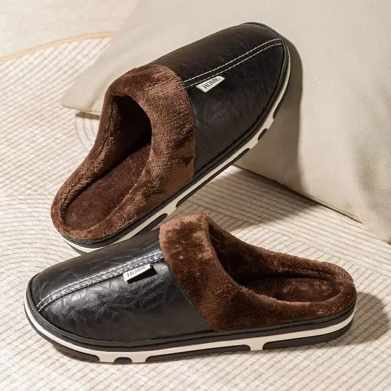 Men's Big Size Winter Slippers - Men Shoes Xxl recension och pris