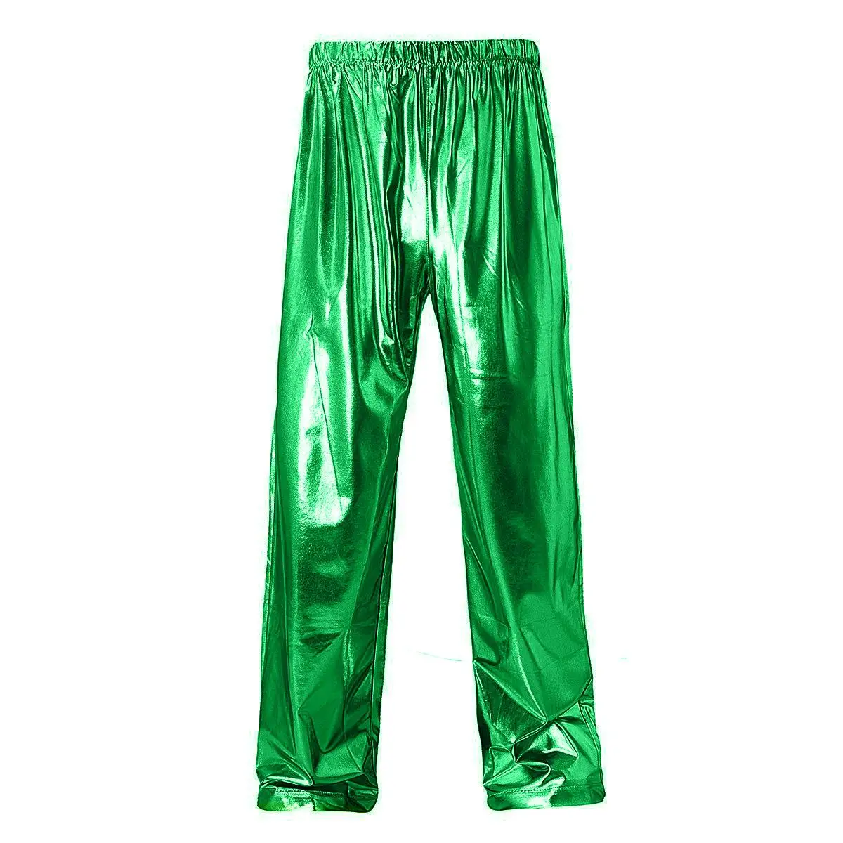 Green Mens Shiny Trousers, Fas - Men Shoes Xxl recension och pris