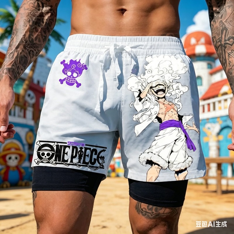 One Piece Anime White Double L - Men'S Shoes Good For Running recension och pris