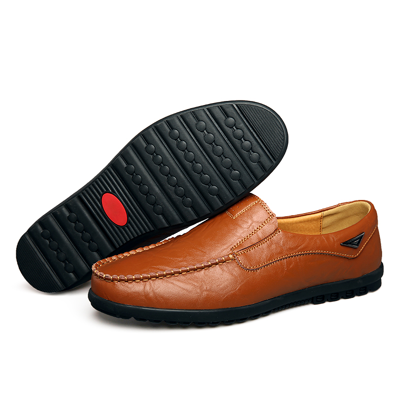 Genuine Leather Men Casual Sho - Men Shoes Elegant recension och pris
